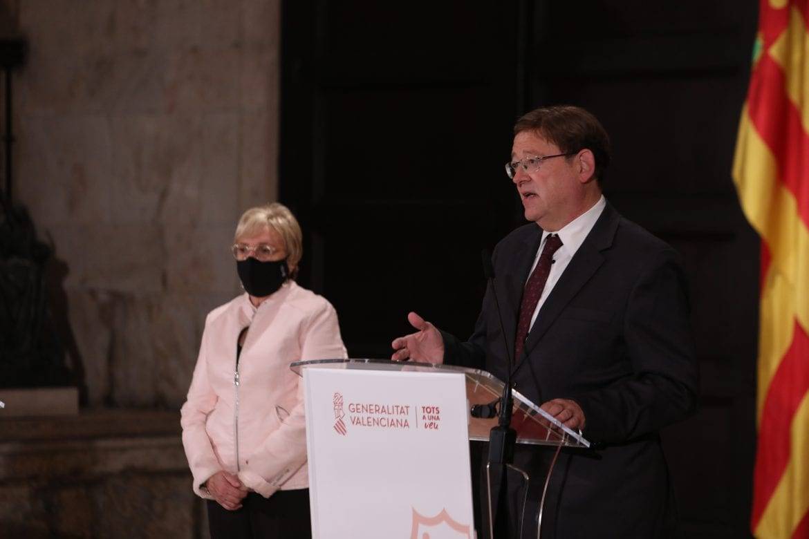 Ximo Puig y Ana Barceló.