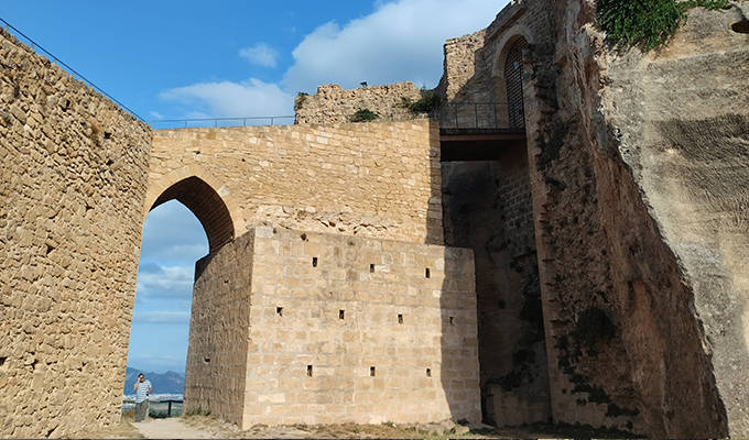 El castell de Montesa.