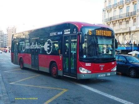 emt, autobús, bus