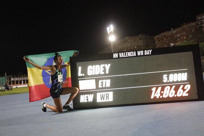 Gidey record mundo atletismo